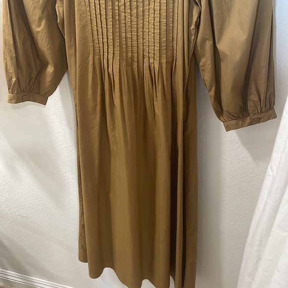 Corey Lynn Calter Claudia Pleat Neck Dress - Picture 9 of 9